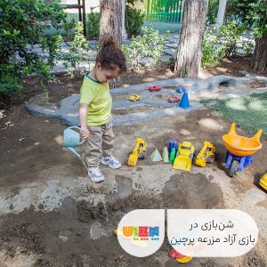 بازی آزاد مزرعه در پرچین