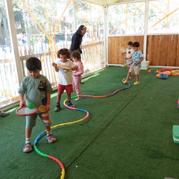 کارگاه بازی حرکتی - مهدکودک و پیش دبستانی پرچین