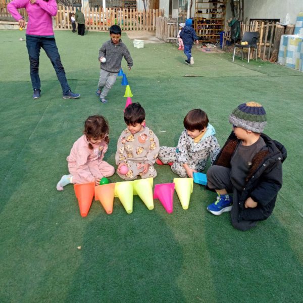 کارگاه بازی حرکتی - مهدکودک و پیش دبستانی پرچین